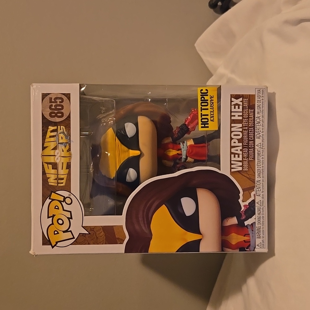 NWT Weapon Hex Funko Pop Bobble Head Figurine Marvel Hot Topic Exclusive